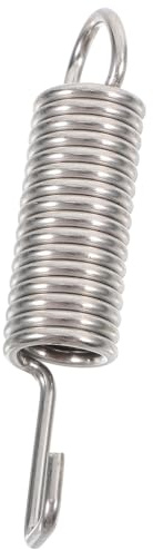 jojofuny Stainless Steel Tension Spring for Electric Fence Accessories Garden Fence Wire Tensioner Easy Installation Perimeter Security Gate Spring