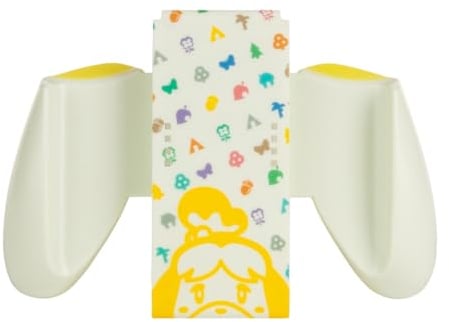 PowerA, Joy-Con Comfort Grip, impugnatura ergonomica, per Nintendo Switch – Animal Crossing, controller di gioco, gamepad, Nintendo Switch Lite