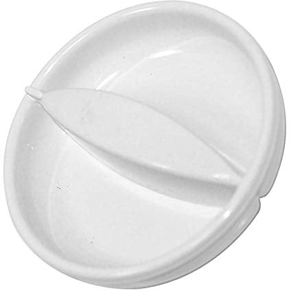 sparefixd Control Knob, White to Fit Indesit Washing Machine