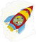 Spreadshirt Die Olchis Classic Fliegen Mit Einer Rakete Sticker, max. 10x10 cm, 10 x 10 cm, Transparent glänzend