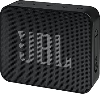 JBL GO Essential Portable Waterproof Bluetooth Speaker, Up to 5 Hours of Playback, Black