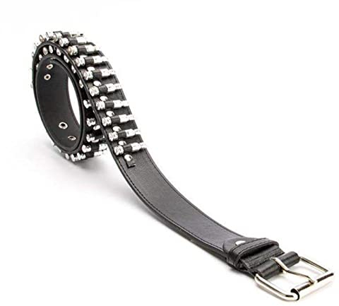 HCMA Rivet Belt Men Punk European and American Fashion Bullet Belt New Cross-Border Men and Women Clothing Personalised Belt