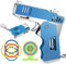 Rubber Band Gun Shooter Rubber Band Launcher Gun with Keychain for Outdoor Activities(Blue)