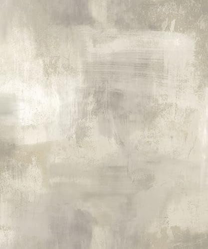 Grandeco Metro Loft Concrete Distressed Paint Rustic Plaster Effect Textured Vinyl Wallpaper, Biege A60002