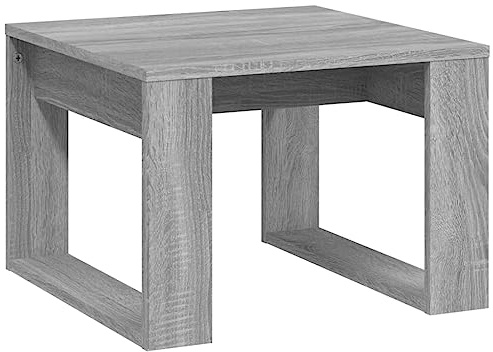 vidaXL Side Table Living Room Bedroom Hallway Furniture End Sofa Console Couch Tea Telephone Lamp Coffee Table Grey Sonoma Engineered Wood