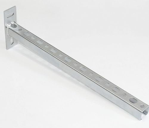Schienenkonsole Wandausleger Profil 27x18 / 200 mm lang / 3er-Set