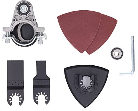 Set Convertitore Smerigliatrice Angolare Giunto Universale in Acciaio Inossidabile Conversione Smerigliatrice Angolare Adattatore Per Utensile Oscillante Angolare Universale Accessori Retrofit Smerigl