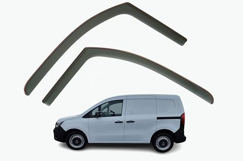 Set mit 2 Windabweisern, kompatibel mit Nissan Townstar, passend für Mercedes Benz Citan T-Klasse, passend für Renault Kangoo 2022 2023 2024 2025 2026 Modelle.