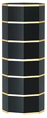 ZJFJMBD Rotating Shoe Rack With Doors - Modern Shoe Organizer Tower For Entryway - Metal Shoe Cabinet For Hallway Corner - Revolving Shoe Stand Storage