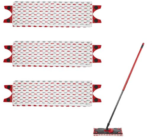 2 Stück Bodenwischer Ersatzbezug für Vileda Ultramax XL 51x14cm Bodenwischer Ersatzbezug Ultramat Mop Mikrofaser Ersatz Wischmopp Ersatzbezug Wischbezug für Alle Flecken Entfernen Boden Reinigen