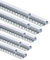 Besseto LED Fliesen Profil 3.3FT/1 Meter Gips Trim Rand LED Streifen Aluminium Profil Fliesenmit milchigen Diffusor und Endkappen