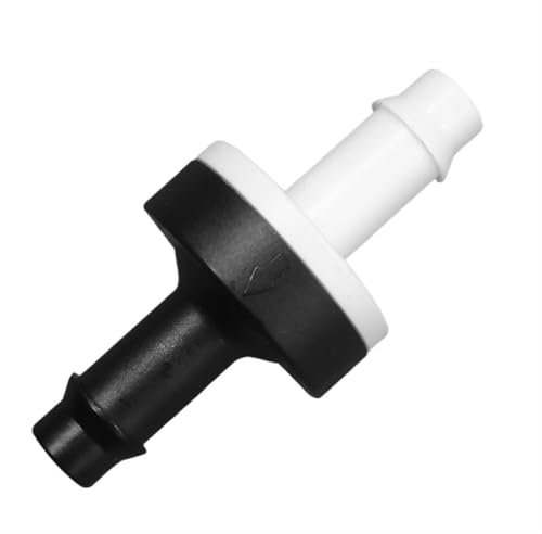 LEQUXXNR 1 Stück 1/4 Zoll Einwegventil/6 mm ABS-Kunststoff-Rückschlagventil, Mini-Rückschlagventil for Luft/Wasser