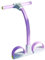 Fußpedal-Widerstandsband, 6 Tube, Yoga-Band, elastisches Widerstandsband, robust, Polyester, Baumwolle & Schaumstoff, ideal für Bodybuilding, Arm, Bein und Taille, Stretching