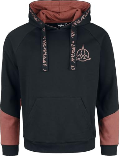 Star Trek Klingon Empire Männer Kapuzenpullover schwarz