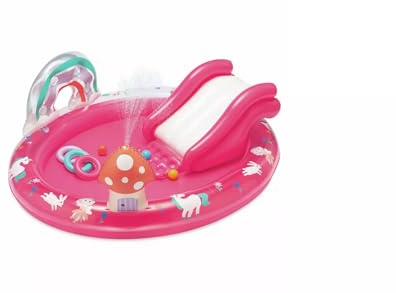 Chad Valley Unicorn & Rainbow Paddling Pool 97L