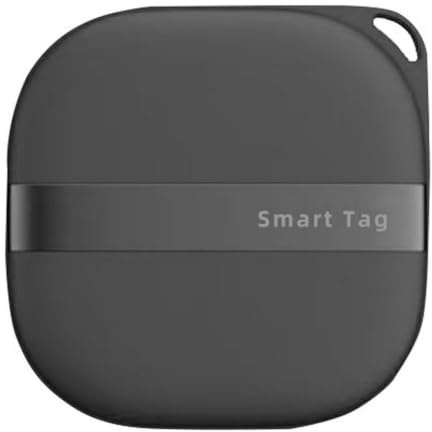 Generchin Traceur GPS Tag Android Compatible avec Find Hub, Localisateur Longue Distance, Anti-Perte, Cherche-Clés pour Clés et Portefeuille.