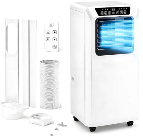 Climatiseur Portable Intelligent (Froid Et Déshumidification),7000Btu