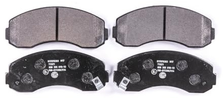 HELLA 8DB 355 010-131 Bremsbeläge - mit akustischer Verschleißwarnung