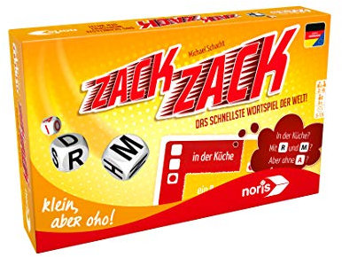 Noris 606101704 - Zack Das schnellste Wortspiel Der Welt!