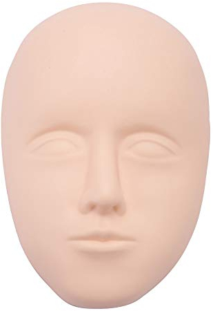 Übungskopf, praktisch, für das Gesicht, permanentes Make-up, Augenbrauen, Lippen, Silikon, für die Lippen, Wimpernverlängerung, Make-up