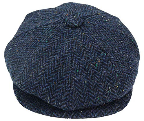 TruClothing.com Herrenmütze Vintage Retro Design Fischgräte Tweed Stil 1920s