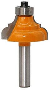 1 x 8 mm Schaft, runde Hohlkehl-Bits, Werkzeuge, Fräser, Fräser für Holz (Größe: NO1)