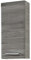 - Peter - Wandschrank, 30 cm, 1-türig, 2 Einlegeböden - Badmöbel - Front u. Korpus in Sangallo Grau quer