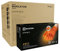 Powergrip Lot de 500 gants de protection jetables en nitrile non poudrés sans latex Texture diamant épaisse Taille L 500 pièces Orange