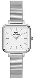Daniel Wellington Quadro Uhr 22x22mm Plated Stainless Steel (316L) Silver