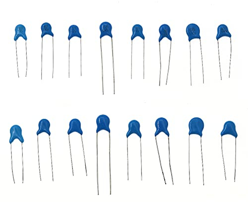 LeHang 700pcs Keramik-Kondensator Sortiment 24 Werte 1KV Hochspannungs-Keramik-Kondensator-Set für Radio TV