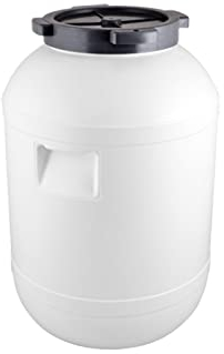 AlcoFermBrew Barril de plástico 20L – barriles para fermentación, barriles para la fermentación de repollo y pepinos, barriles para encurtir repollo y pepinos