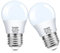 Huoqilin E27 Screw Bulb,5W Led Large Screw in Light Bulb,40 Watts Equivalent,Warm White 3000K,Non Dimmable,Pack of 2