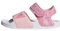 adidas Unisex - Bambini Adilette Sandals, Clear Pink/Pink Fusion/Cloud White, 31 EU