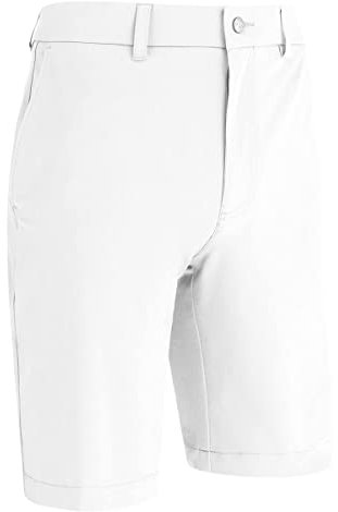 Callaway Golf Mens Chev Tech II Light Shorts - Bright White - 38 Waist