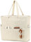 LEDAOU Grand sac de plage avec fermeture éclair pour femme - Imperméable - Sac de transport - Sac de transport - Sac de transport - Résistant au sable - Avec fermeture éclair - Piscine - Fitness,