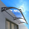 YUZES Vordach Türdach,Haustür Überdachung,Haustürvordach Pultvordach,Türüberdachung für Draußen Sonnenschutz Regenschutz Terrassenüberdachung,Türvordach (Size : 60x120cm)