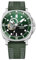 Pagani Design- Reloj Automático Hombre, Brazalete Casual Acero Inoxidable con Elegante Cristal Zafiro, Correa Nylon NH39, PD1736 (Verde LO-1736)