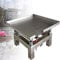 GEJLELDS Petite Table vibrante en béton, Mini Table vibrante en Acier Inoxydable, vibrato à Plaque Plate en béton 3000-3600 TR/Min, Plate-Forme vibrante pour Bloc de Test de Banc,35 * 35cm