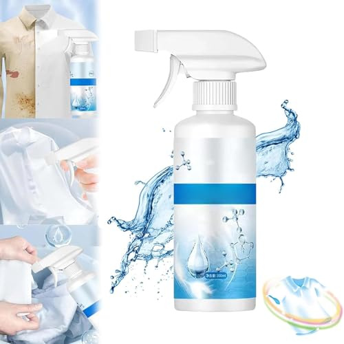 Sowhatahow - Emulsionante removedor de manchas de ropa no iónico, potente removedor de manchas de ropa, spray de limpieza en seco, removedor de manchas para ropa y muebles, con guantes (2 unidades)