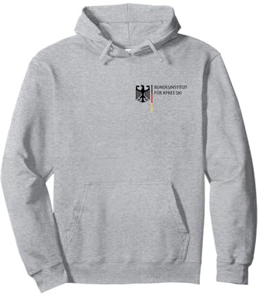 Bundesinstitut für Apres Ski Lustig Witzig Herren skier Pullover Hoodie