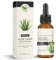 Aloe Vera Gel 100% reines natürliches Aloe Gel für feuchtigkeitsspendende Gesichtshaut und Haarpflege