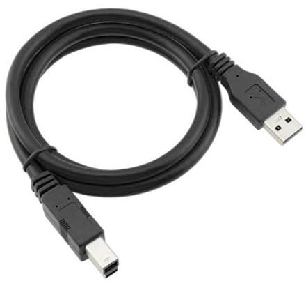 Mllepjdh Cable de impresora USB 3.0 de alta velocidad con conectores resistentes largo para impresoras de computadora, cable de conexión de disco duro