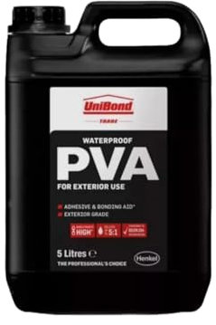 ASA® Waterproof PVA 5L - Professional - For Exterior Use - Adhesive & Bonding Aid - Exterior Grade - Agent Smooth & High Strength