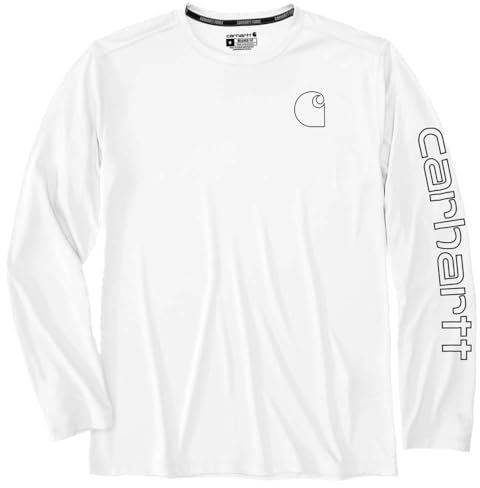 Carhartt Mens Sun Defender Long Sleeve T Shirt