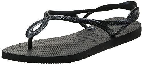 Havaianas Infradito Donna MOD. Luna 4129697 0090 Nero 35/36 EU