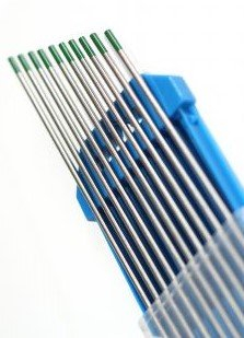 HST Wolframelektroden 10 Stück I Wolframnadel WP 00 Grün 1,6 mm I Wolfram-Schweißelektroden hochwertig I Spezialelektrode zum AC Schweißen