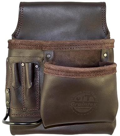 Graintex OS2201 5 Pocket Right Handed Nail & Tool Pouch