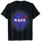 NASA Damen T-Shirt mit Weltall-Graphik, Schwarz, S