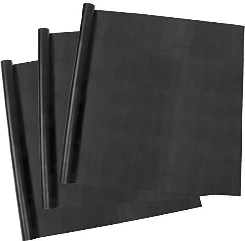 Lot de 3 sacs de fours, grand tapis de four résistant 100 % sans PFOA et sans BPA, approuvé par la FDA et antiadhésif pour four à gaz, électrique et micro-ondes