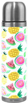 FANTAZIO Termo Termo de Fruta de Verano Termo Termo para Líquidos Calientes